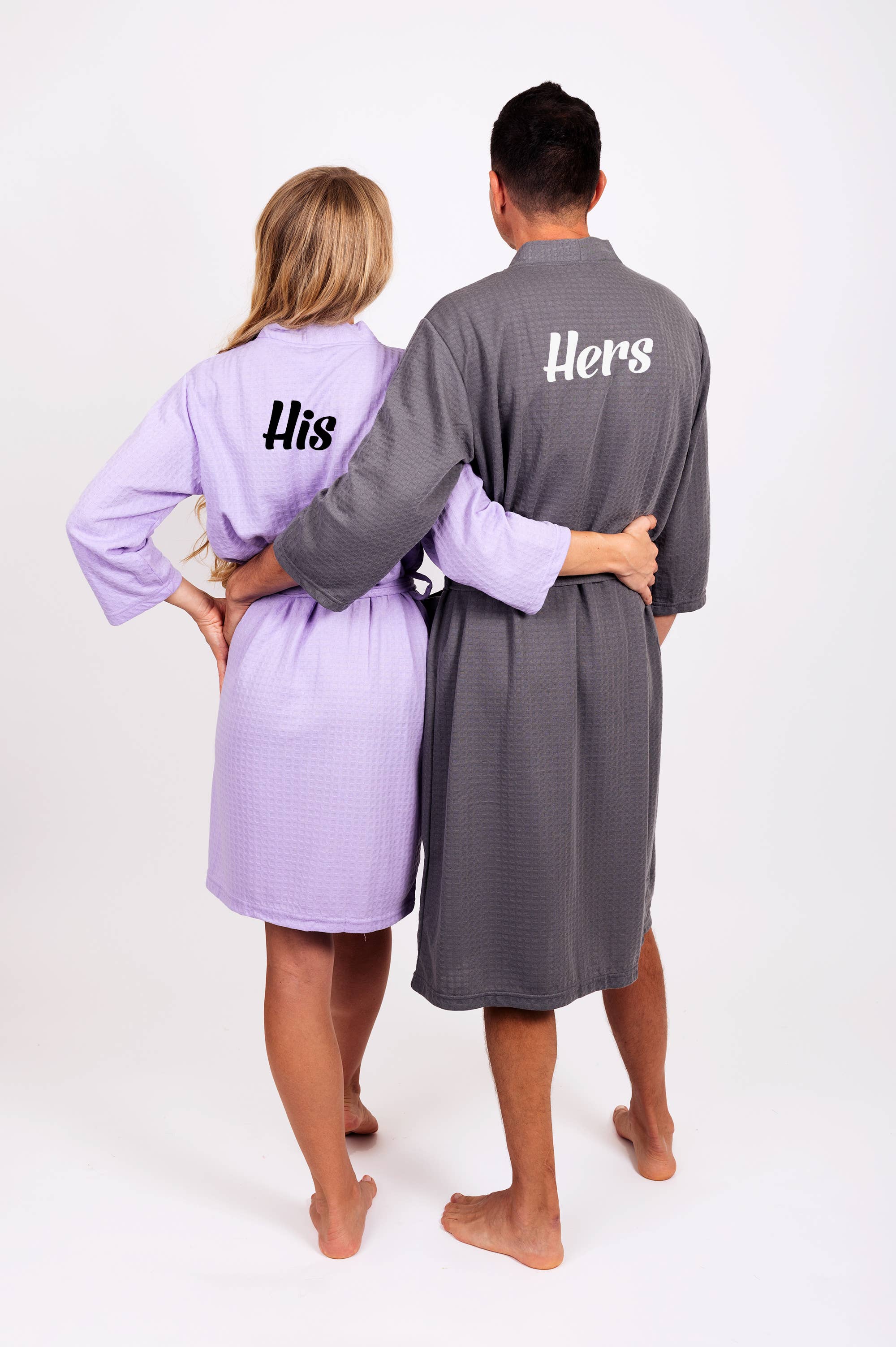 Waffled soft robes for Men and Women