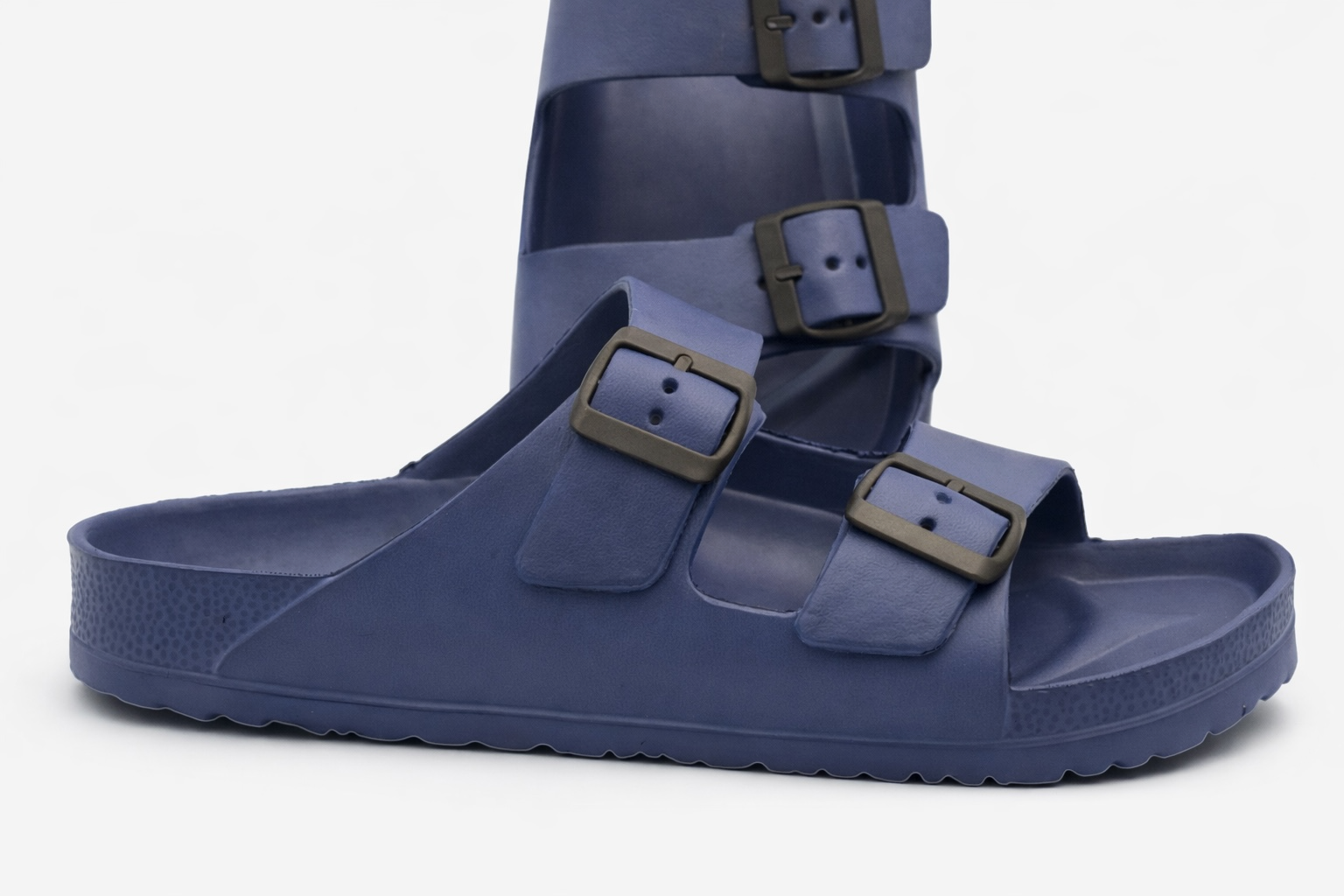 Unisex Adjustable‑Strap Slide Sandals