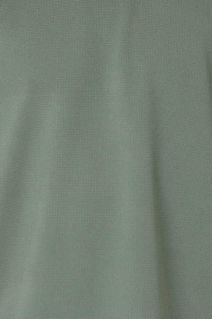 Men's Short Sleeve Textured T-Shirt & Short Set (Green)