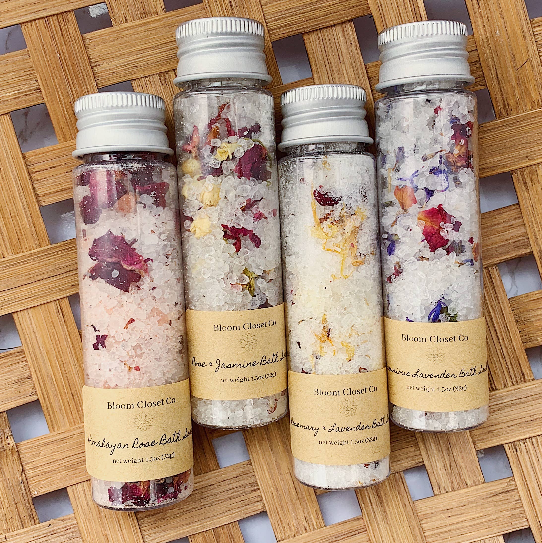 Mini Test Tube Bath Salts