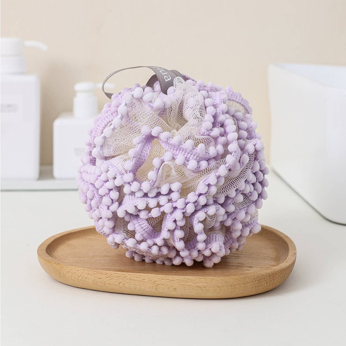 LARGE BATH POUF SUPER SOFT BATH POUF