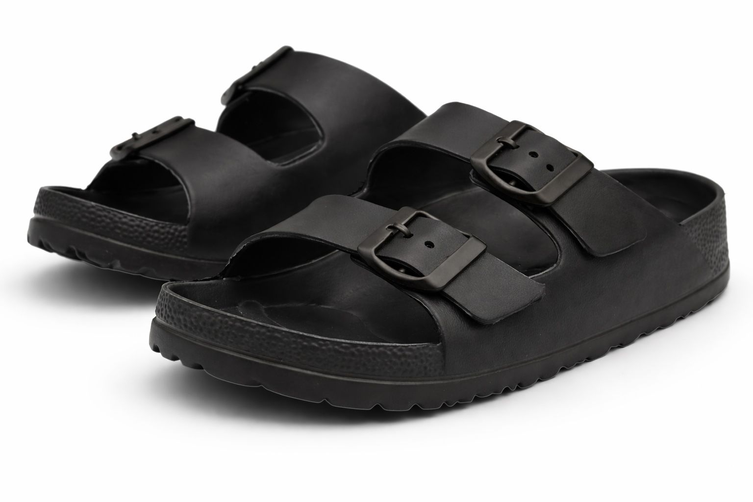 Unisex Adjustable‑Strap Slide Sandals