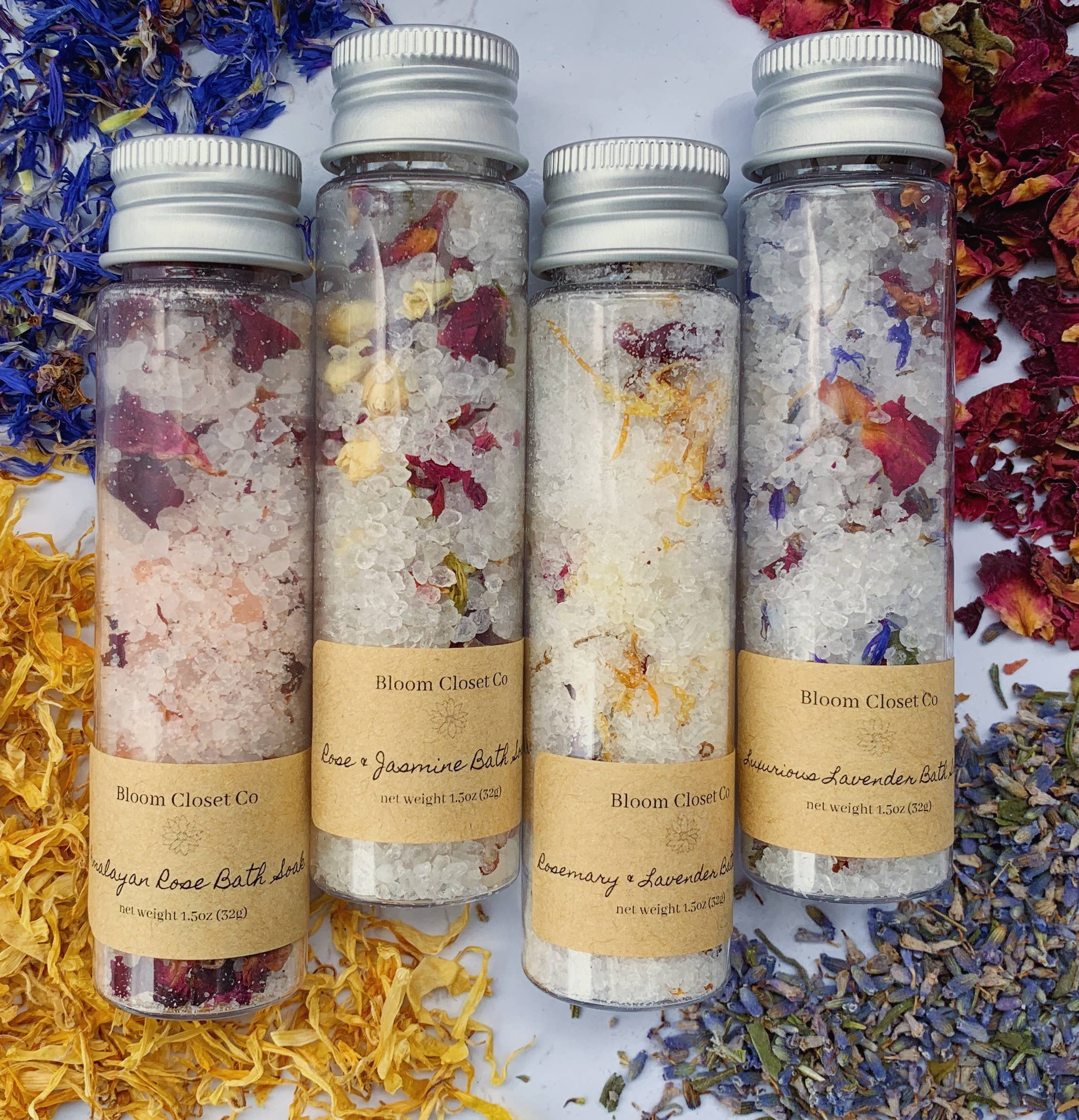 Mini Test Tube Bath Salts