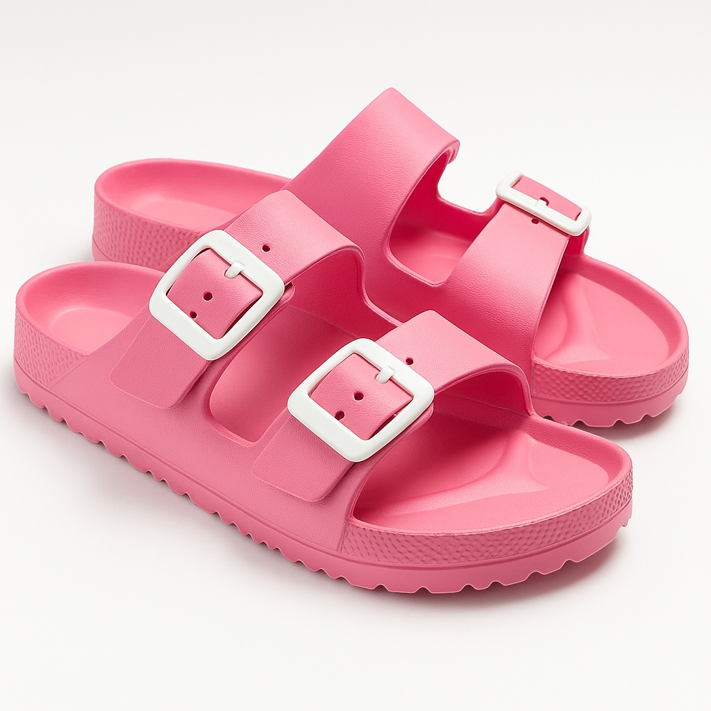 Unisex Adjustable‑Strap Slide Sandals