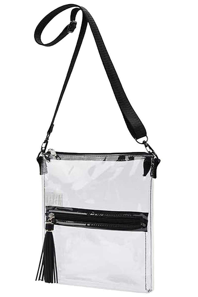 Durable Clear Pvc Crossbody Purse Pouch Bag