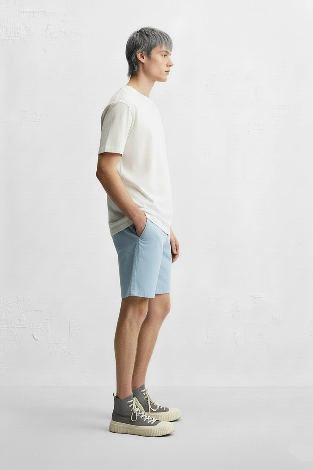 Men's Twill Summer Stretch 4 Pocket Chino Shorts