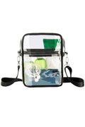 Large Transparent Clear Durable Pvc Messenger Bag