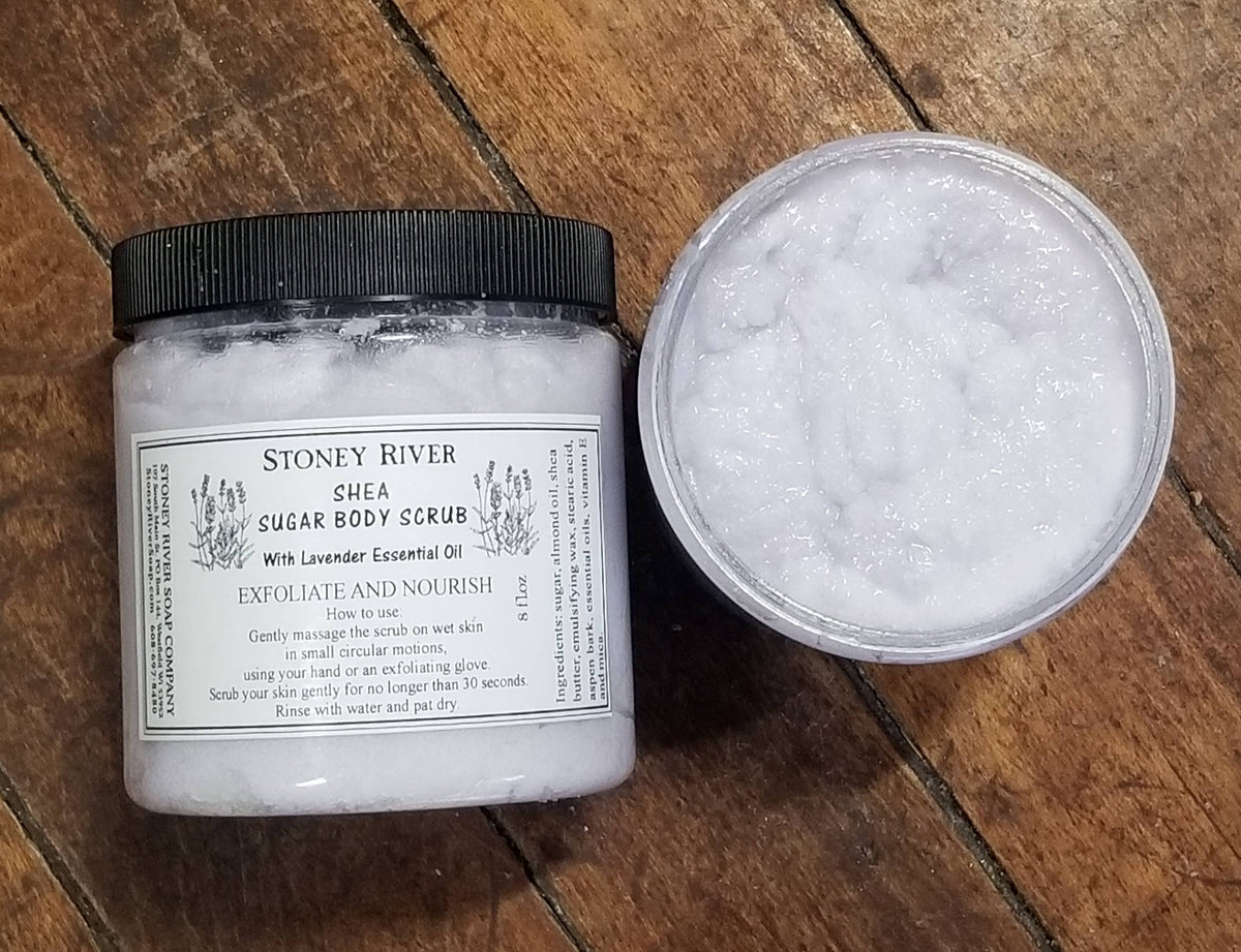 Sugar Scrub with shea butter