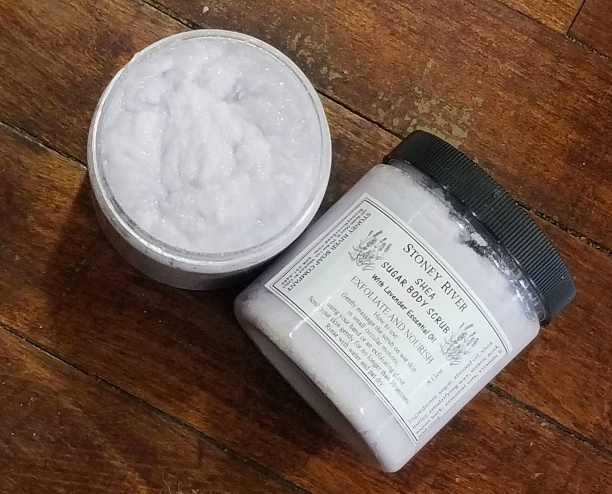 Sugar Scrub with shea butter