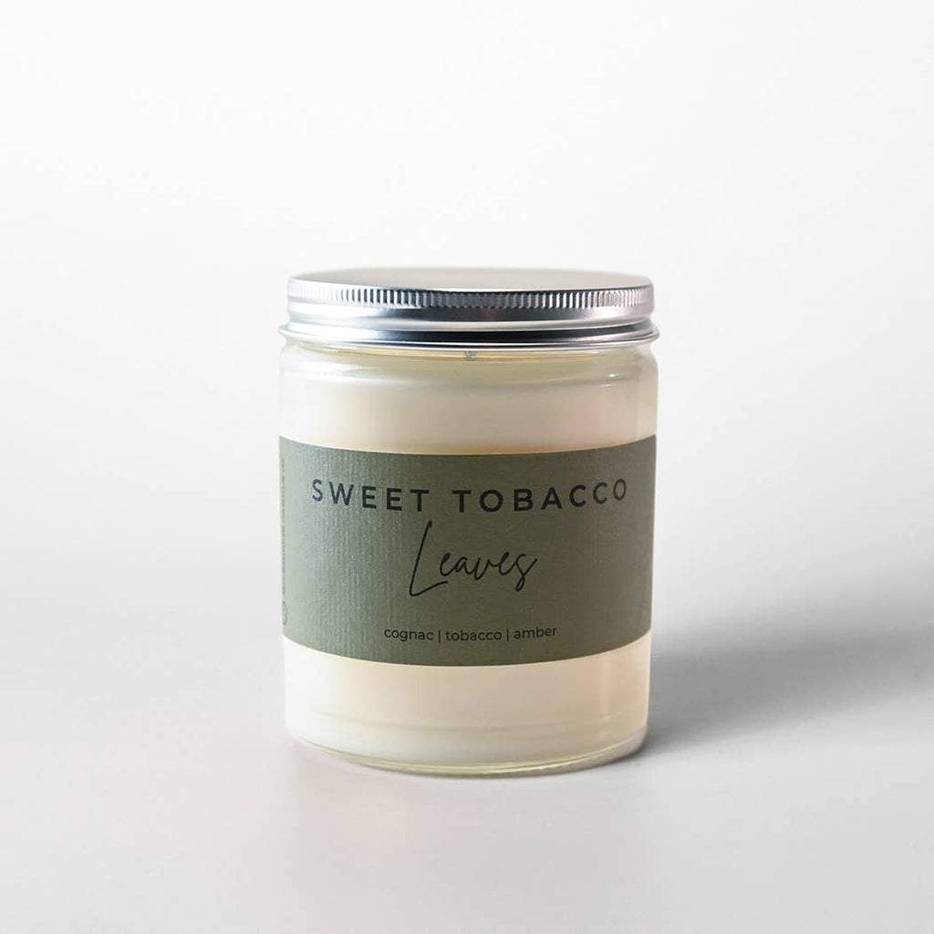Sweet Tobacco Leaves | 7 oz Classic Statement Candle
