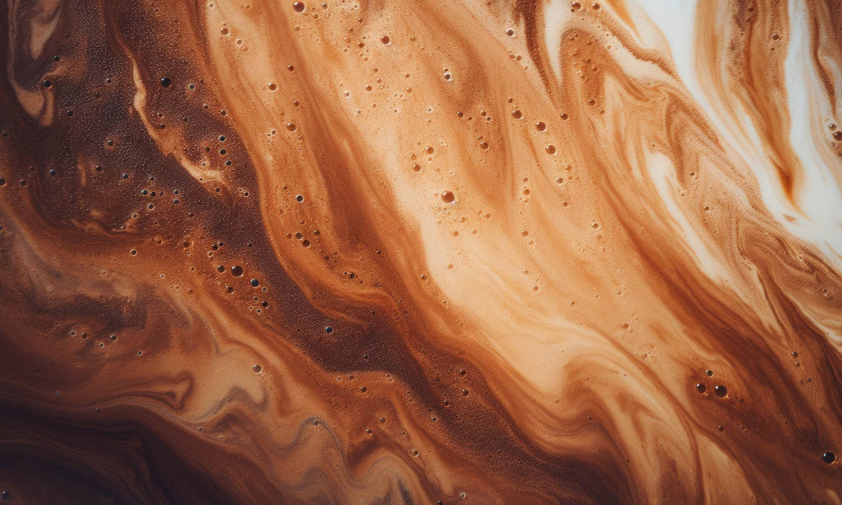5 oz Cream Jar Candle: Caramel Cold Brew