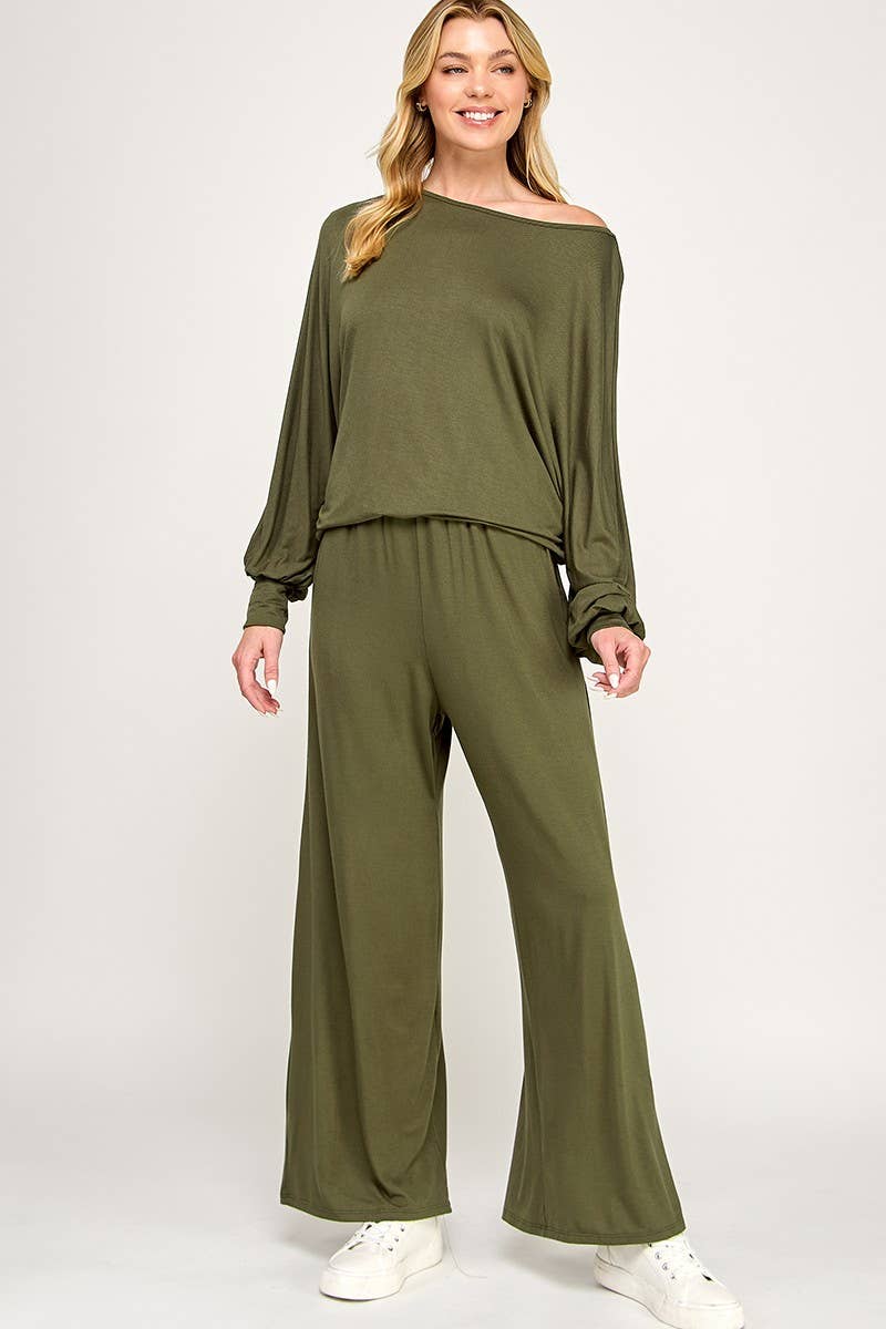 Lounge Wear Jersey Set