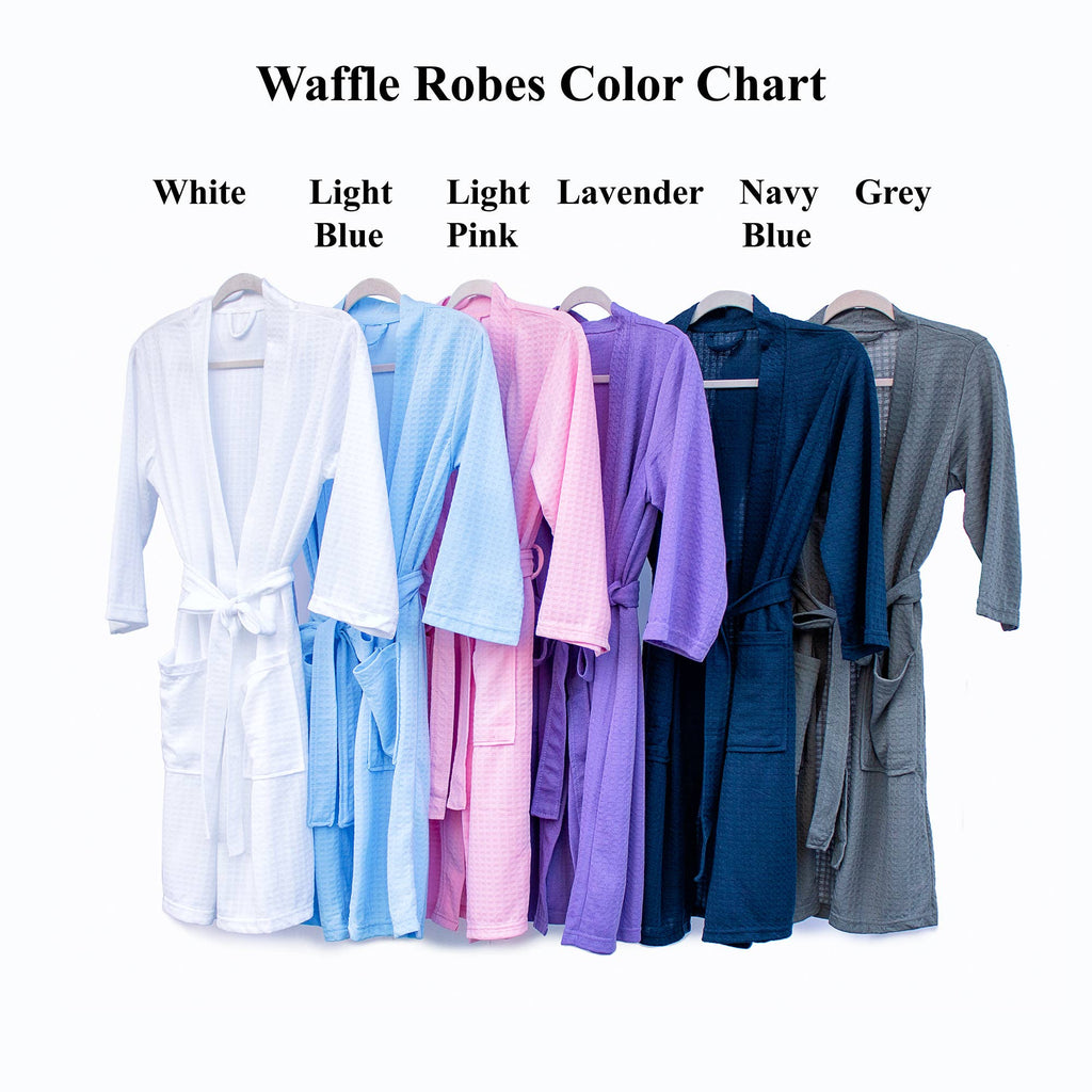 Waffled soft robes for Men and Women