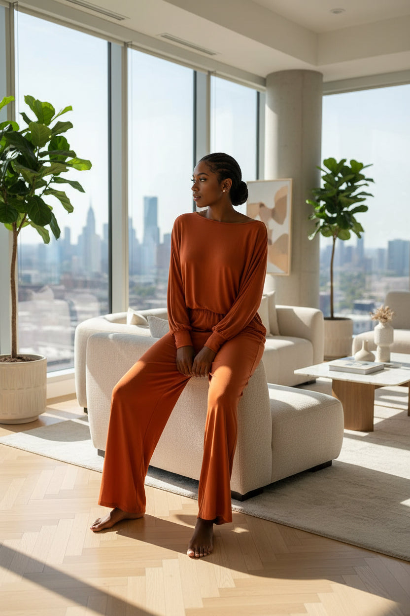 Lounge Wear Jersey Set