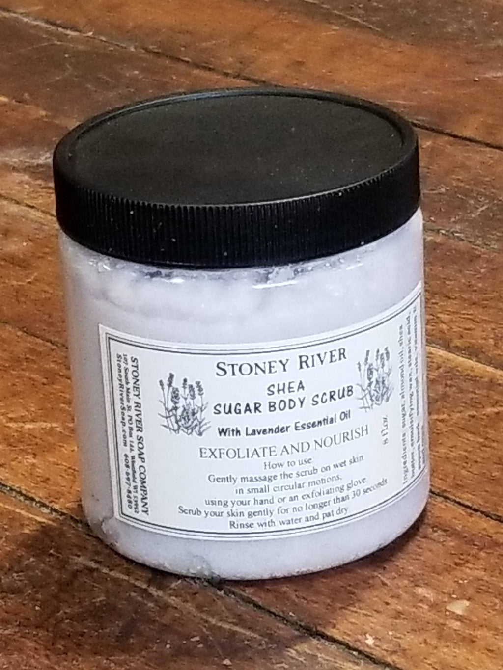 Sugar Scrub with shea butter