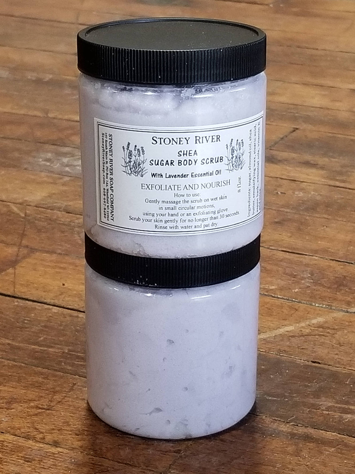 Sugar Scrub with shea butter